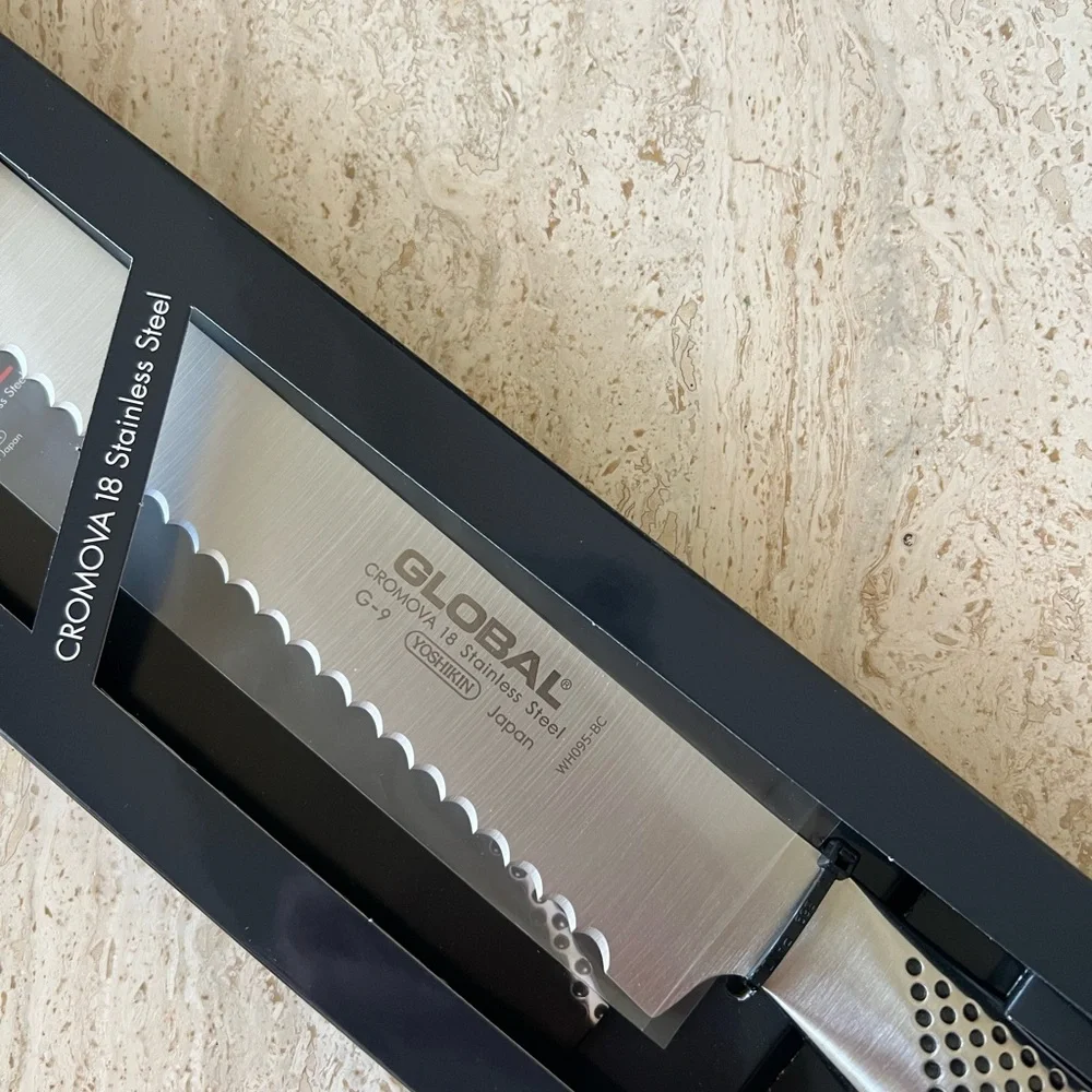 Global Black Knife Storage Box – Black